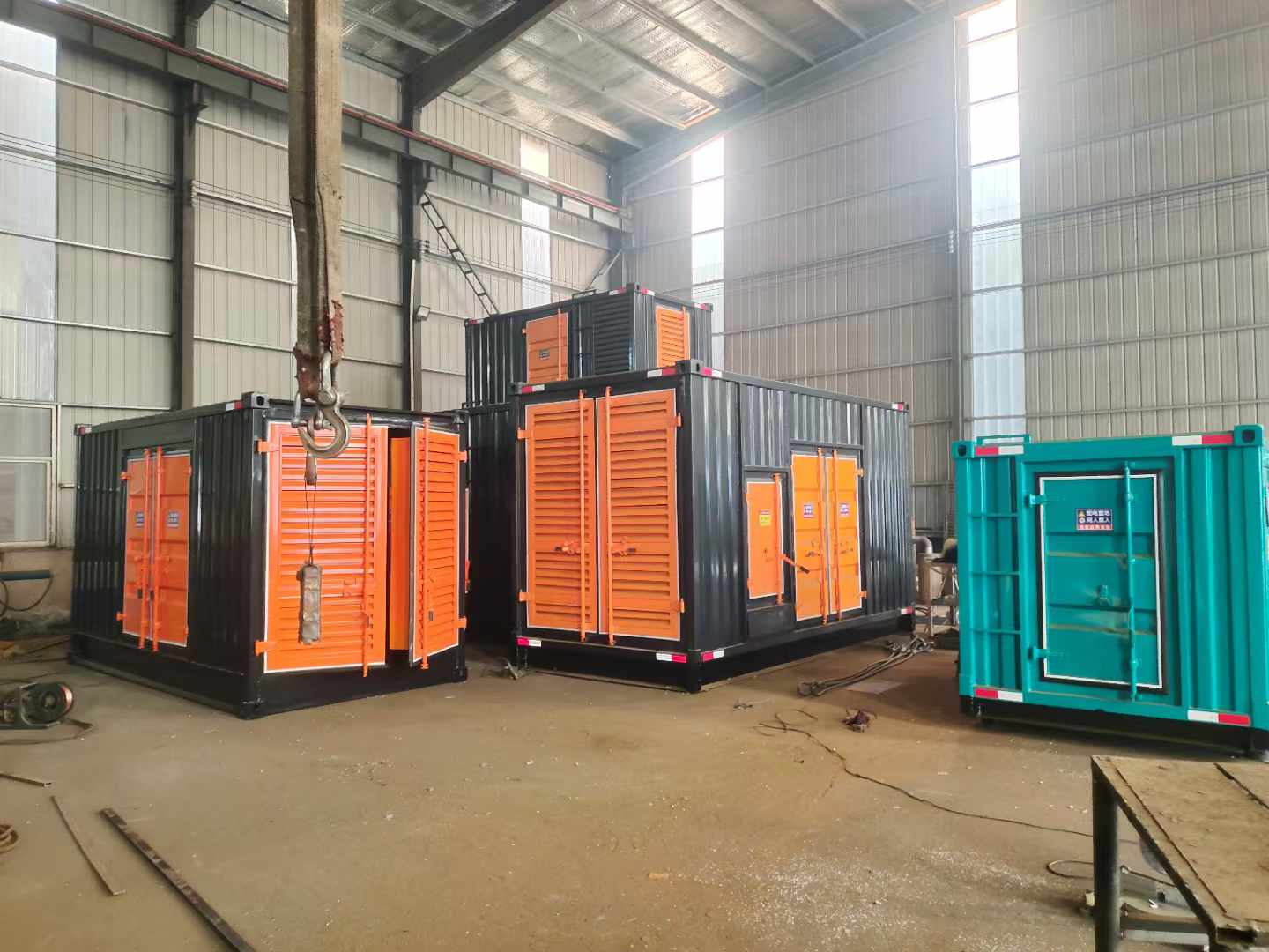 泰来500kw柴油发电机组可以带动多少功率设备？